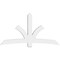 Ekena Millwork Davenport Architectural Grade PVC Gable Bracket, 84"W x 45 1/2"H x 4"D x 6"F, 13/12 Pitch GBP084X46X0406DAV00 - alternate 3